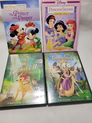 Disney princess dvd lot - princess(es),