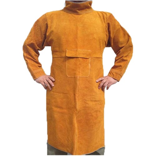 Fireproof welder jacket with - welder's,