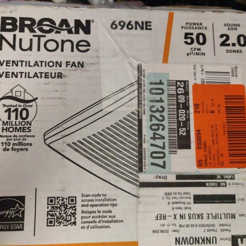 Broan nutone 696ne bathroom - broan-nutone,