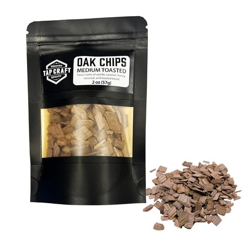 Barrel aging oak chips - chips, 2oz