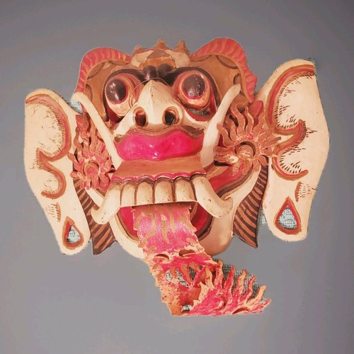 Bali balinese mask demon hand - mask,