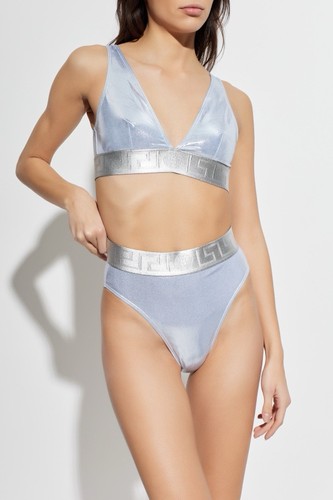 Nwt versace metallic silver - nwt,