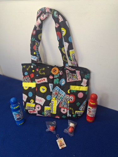 Quilted bingo bag - quilted, 4