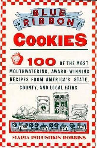 Blue ribbon cookies - blue,