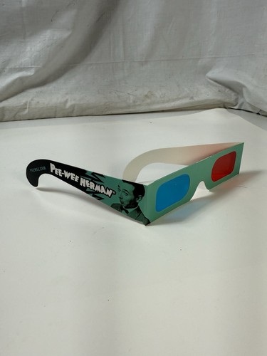 Rare pee wee herman glasses - pee, 3d