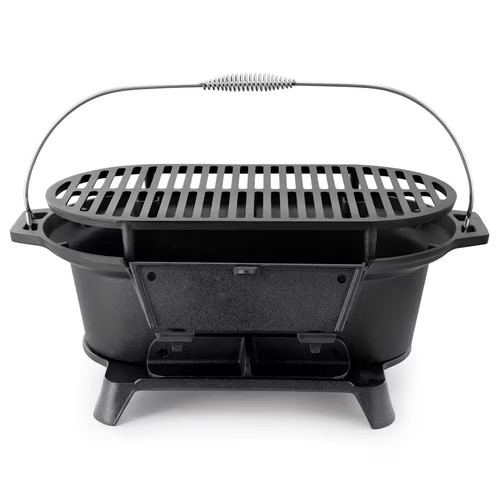 Oval cast iron portable - cast,