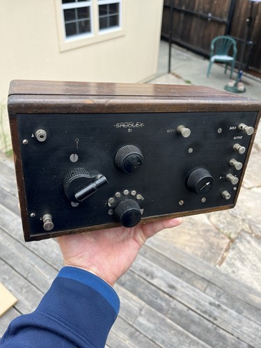 Antique 1924 crosley model - model, 51