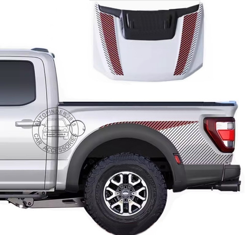 Graphic car hood - trunk, side