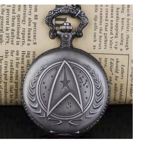 Star trek pocket watch - star,