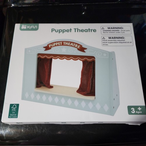 Kifun wooden puppet - wooden, theatre