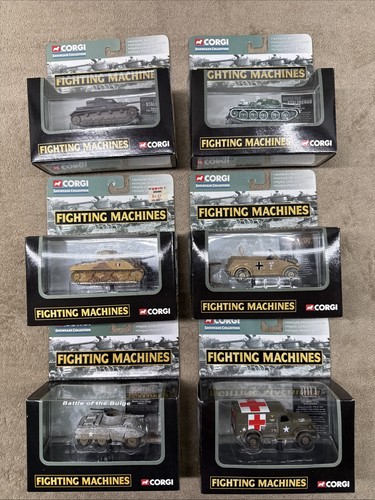 Corgi fighting machines lot - corgi,