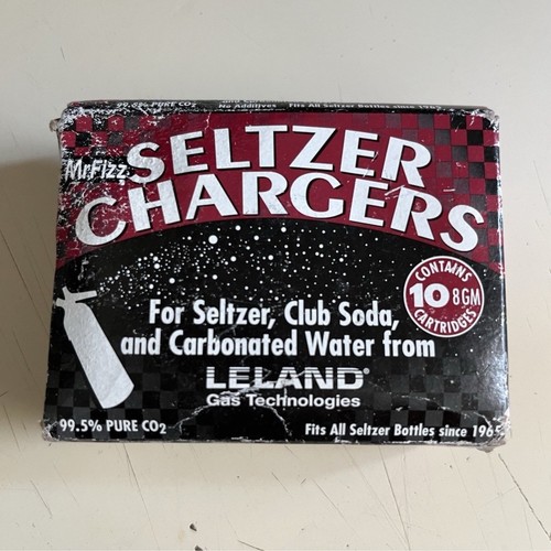 Mrfizz seltzer chargers - seltzer,