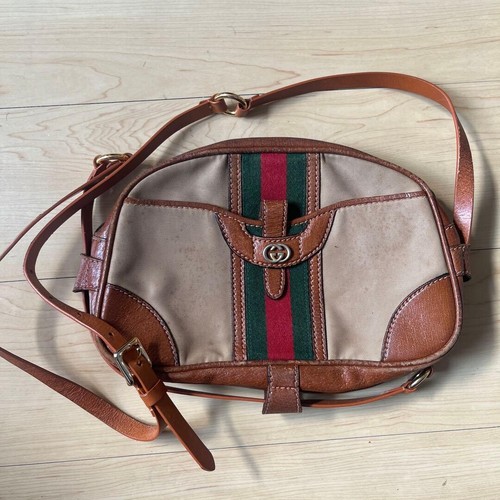 Gucci canvas leather - canvas,