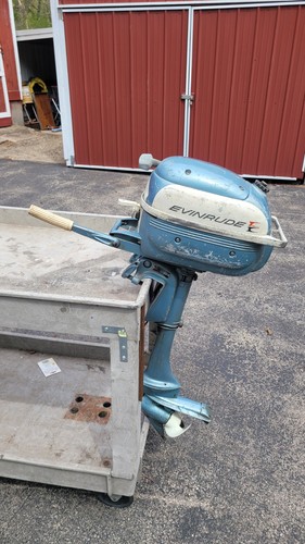 Vintage 1961 evinrude - 1961, model