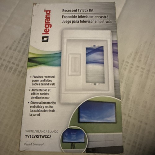 Legrand gang recessed tv - legrand,