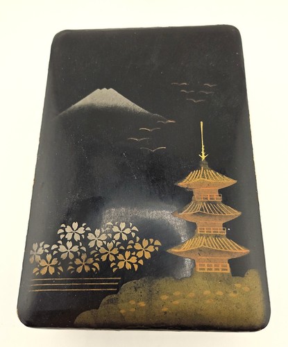 Vintage japanese black - black, lacquer