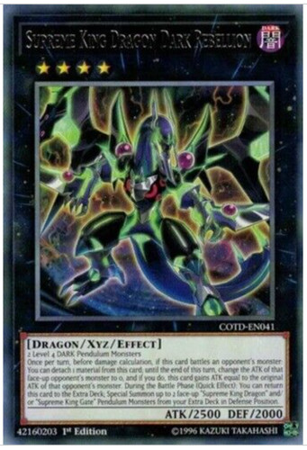 Yugioh supreme king dragon - supreme,