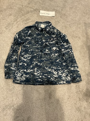 Navy camo blue - camo, working