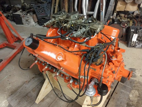 Mopar 440 six pack engine - 440,
