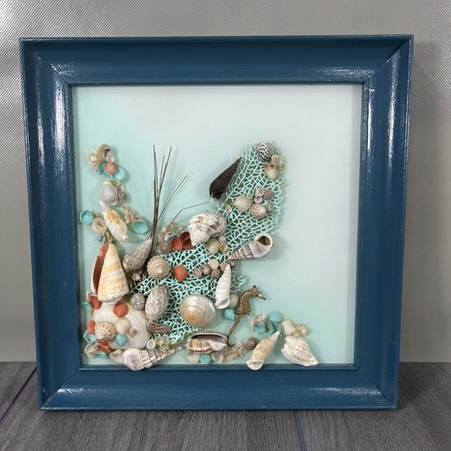 Handmade seashell art - seashell,
