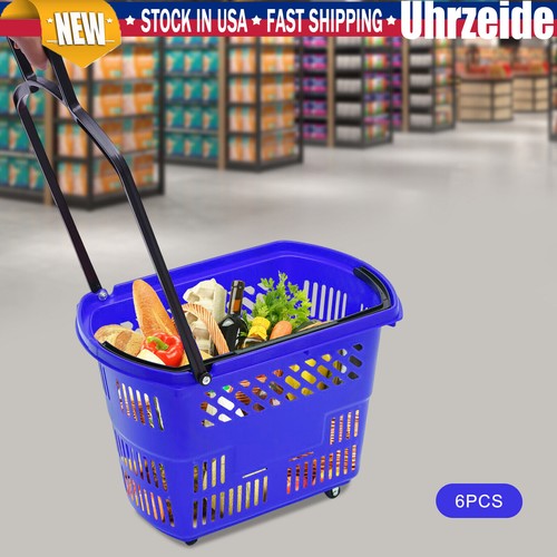 Pcs shopping basket blue - basket,