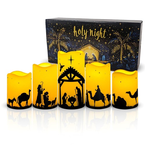 Pcs christmas nativity scene - christmas,