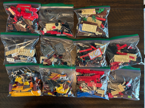 Lego ninjago fire temple 2507 - lego,
