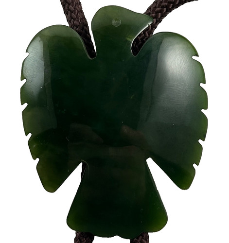 Vintage green carved - carved, eagle