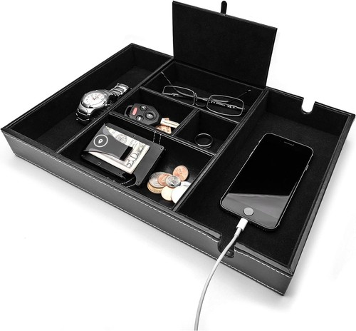 Valet tray men - valet, nightstand