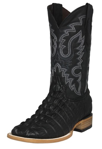 Mens black cowboy - black, boots
