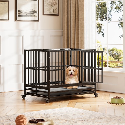 Dog crate heavy duty - crate, metal