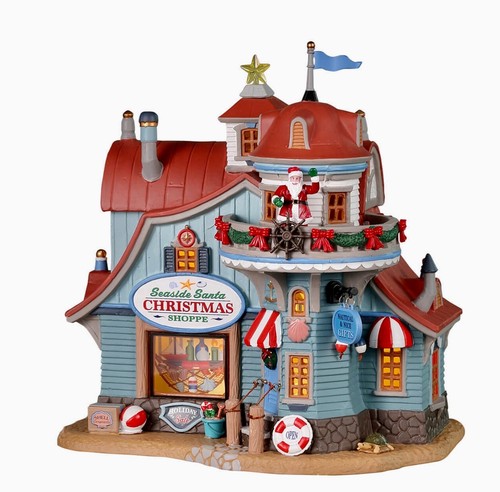 Lemax seaside santa christmas - lemax,