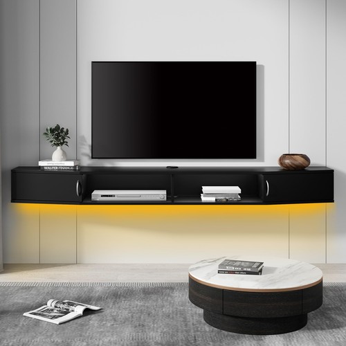 Floating stand wall mount - wall,