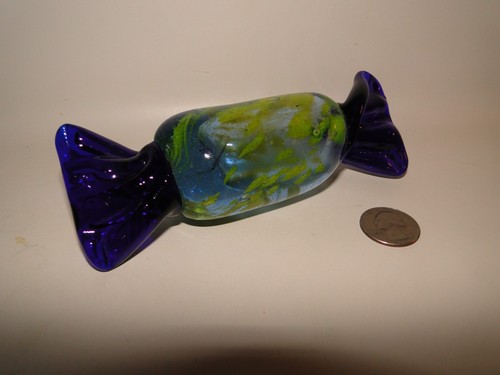 Hard candy large round - large, glass