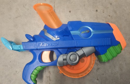 Hasbro nerf blue buzzsaw toy - hasbro,