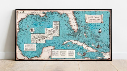 Sunken treasure map florida - -,