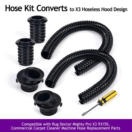 Hose kit converts x3 - converts,