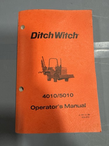 Ditch witch 4010 5010 - ditch,
