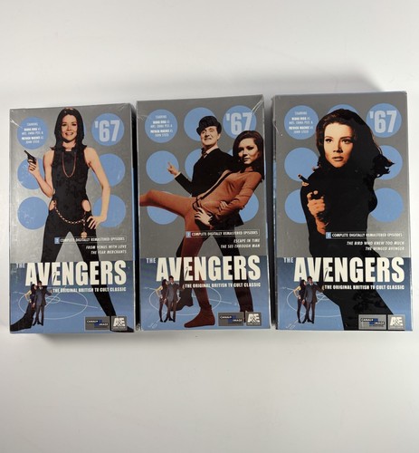 The avengers vhs 1967 - vhs, volumes