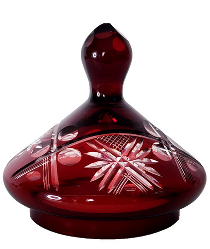 Bohemian ruby cut clear - bohemian,
