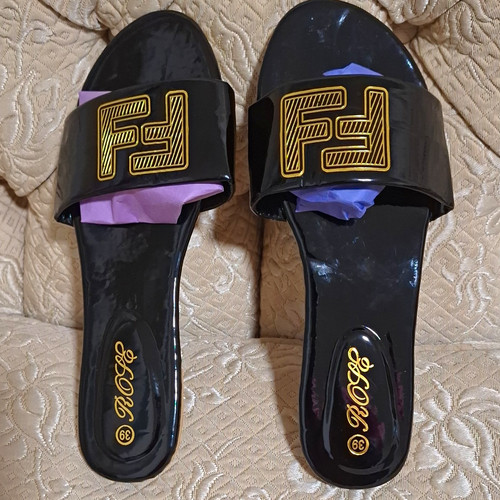 Fendi women black gold - fendi, black/gold