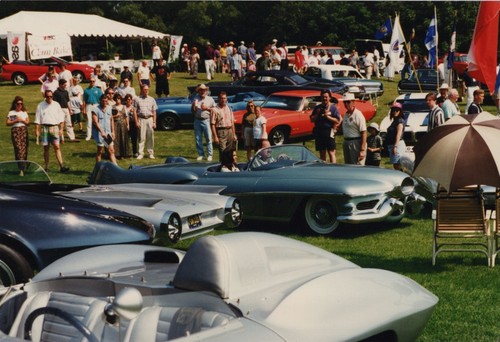 1980s classic car show - show, crowd