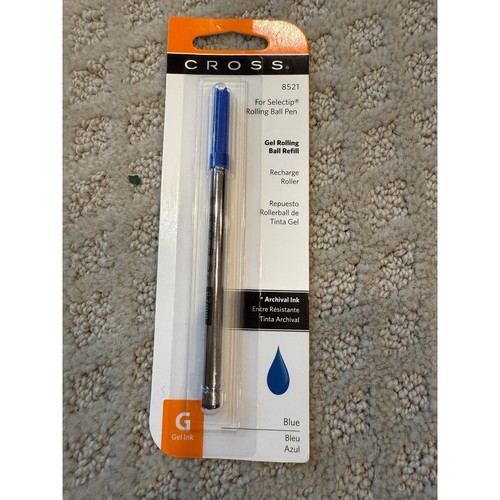 Cross rolling ball pen gel