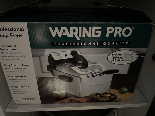 Waring pro deep fryer - waring,