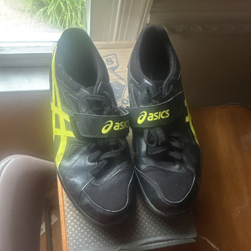 Asics black neon yellow - asics, black/neon