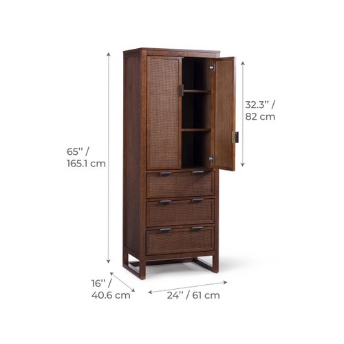 Hatteras linen cabinet - hatteras,