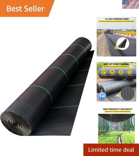 Driveway fabric 13x108ft - driveway,