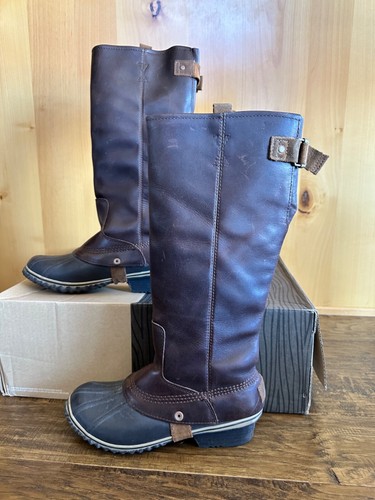 Sorel slimpack tall nutmeg - slimpack,