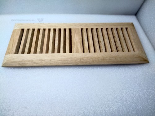Razo oak wood floor register - oak,