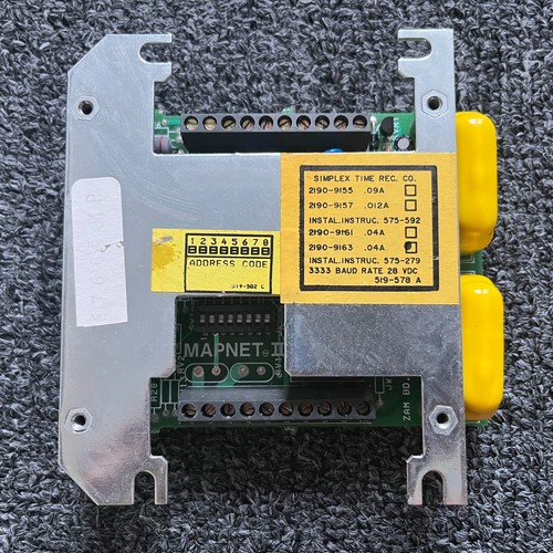 Simplex 2190 9163 fire alarm - simplex,